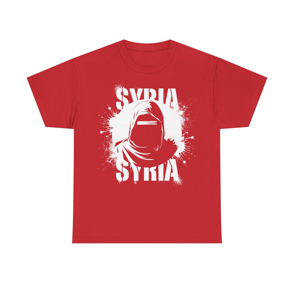 Syria Syrien Hooligan Wappen Flagge Heimat Sport Fußball Fan Geschenkidee - Unisex T-Shirt