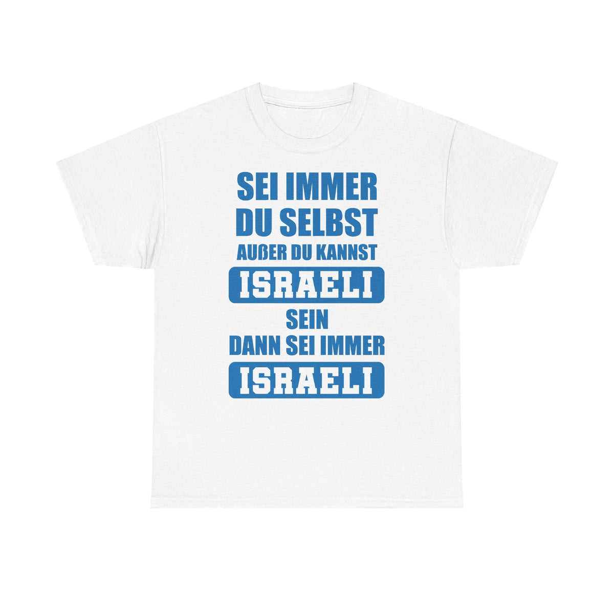 Israel Wappen Flagge Fan Geschenkidee Fashion - Unisex T-Shirt