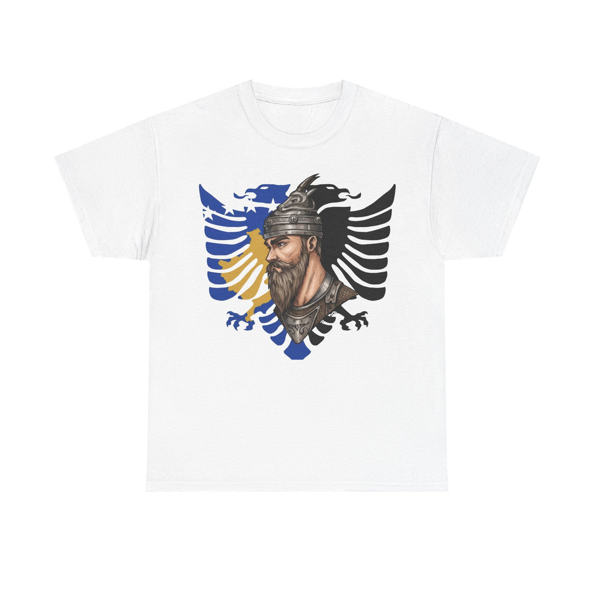 Leyenda de Skanderbeg Albania Kosovo Shqiptar Bandera Orgullo - Camiseta unisex