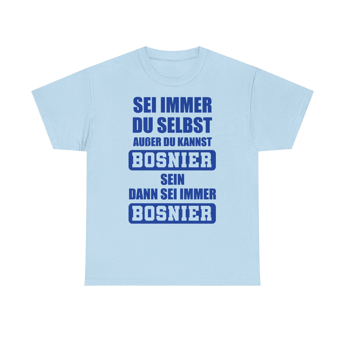 Bosnia escudo bandera orgullo patria aficionado al fútbol idea de regalo - Camiseta unisex