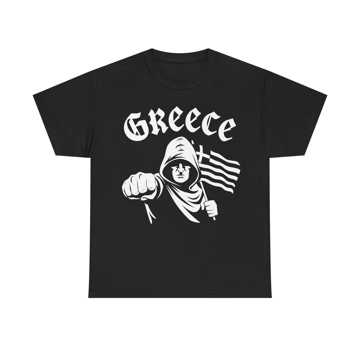 Grecia Grecia hooligan bandera escudo patria fútbol deporte aficionado idea de regalo - camiseta unisex