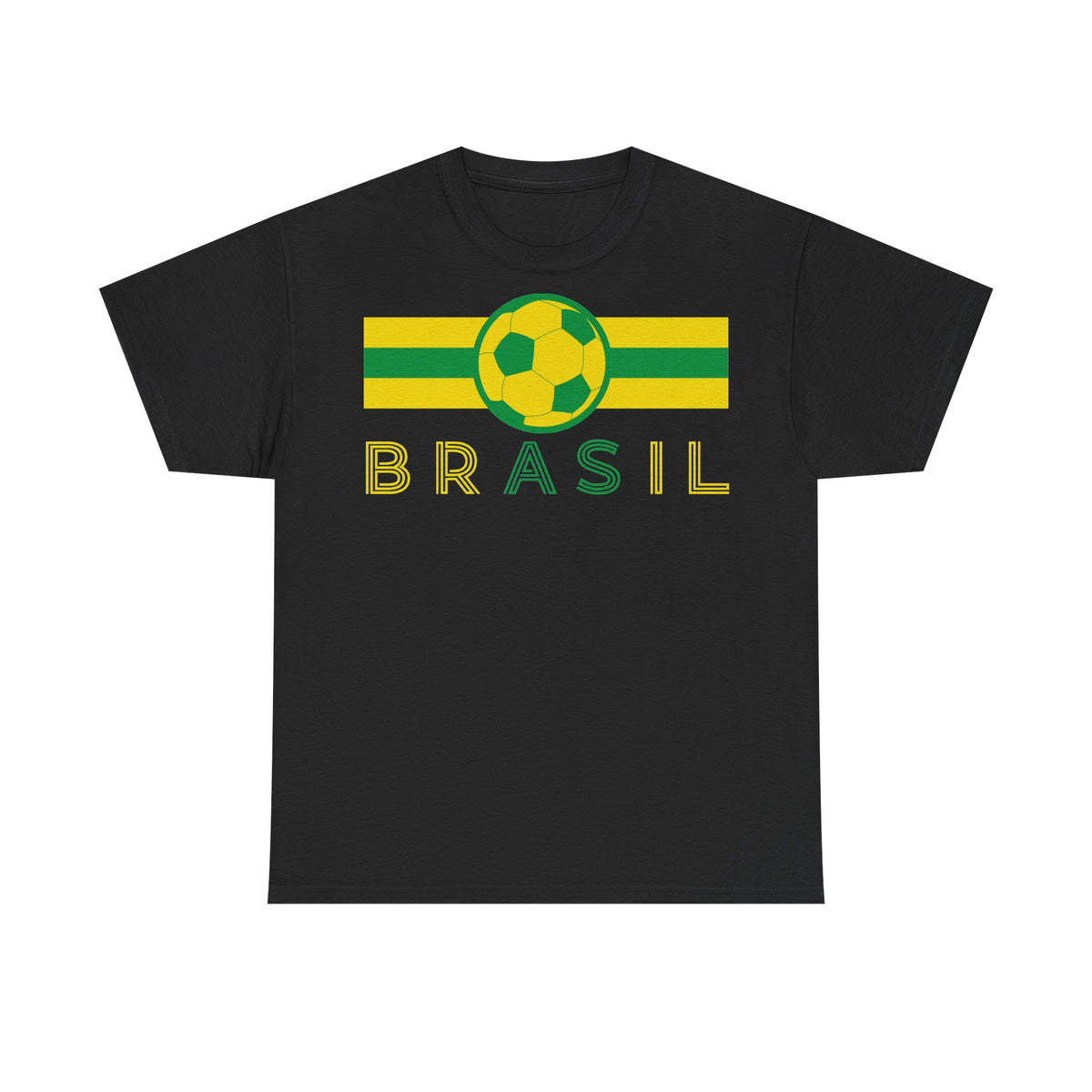 Brazil Brasilien Wappen Flagge Sport Fan Fußball Geschenkidee - Unisex T-Shirt