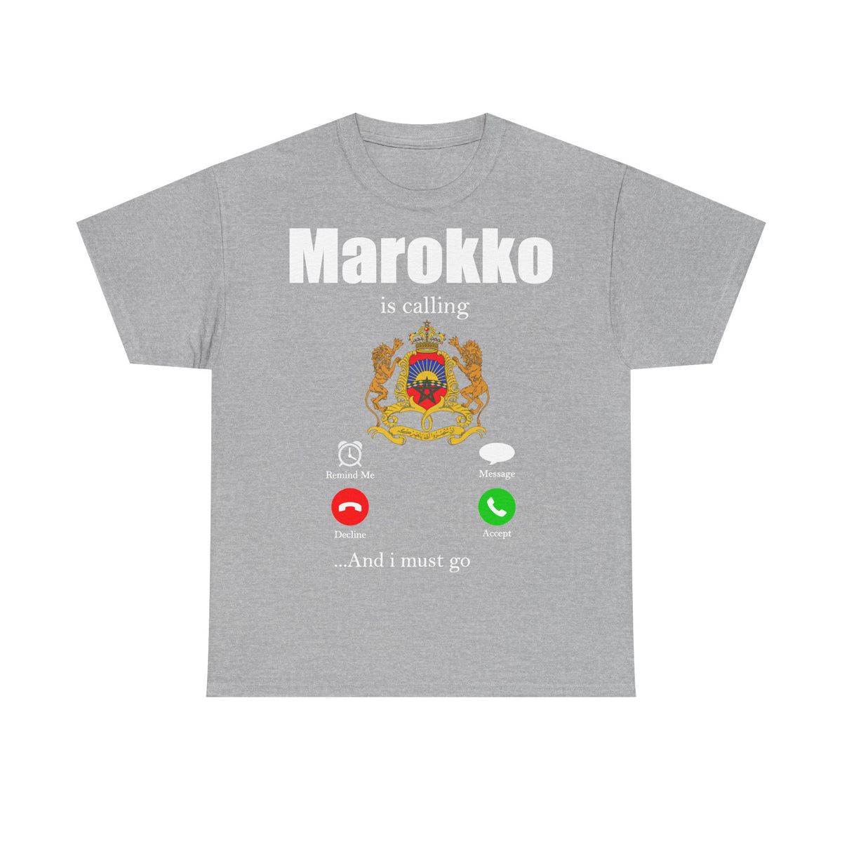 Marruecos Escudo Morocco Bandera Orgullo Fútbol Fan Deporte FIdea de regalo - Camiseta unisex