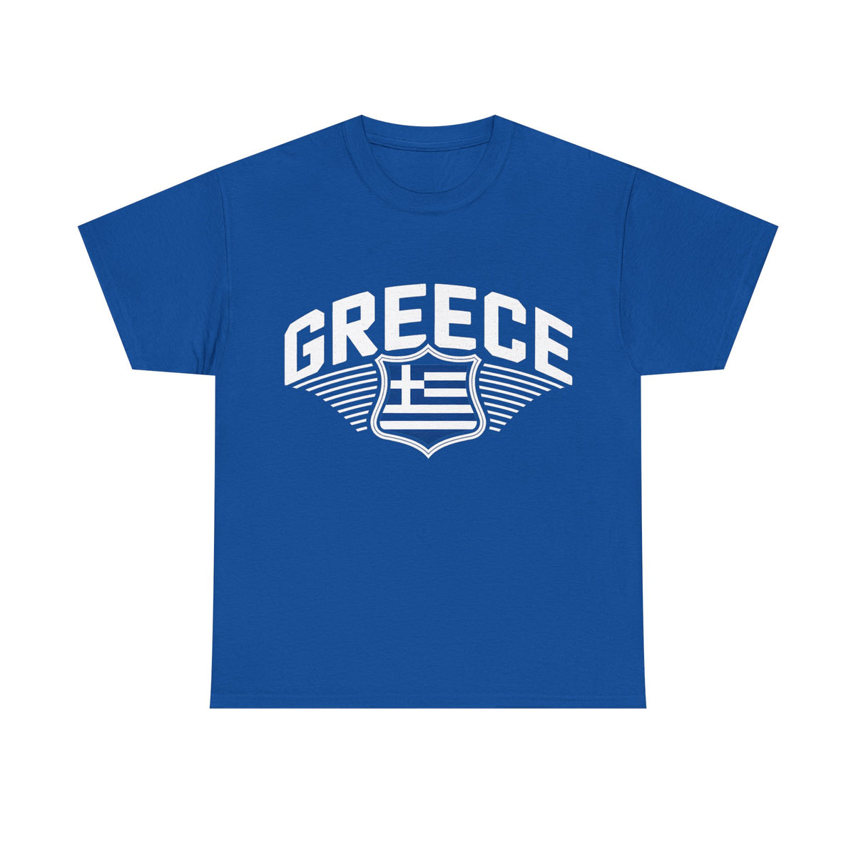 Grecia Grecia hooligan bandera escudo patria fútbol deporte aficionado idea de regalo - camiseta unisex
