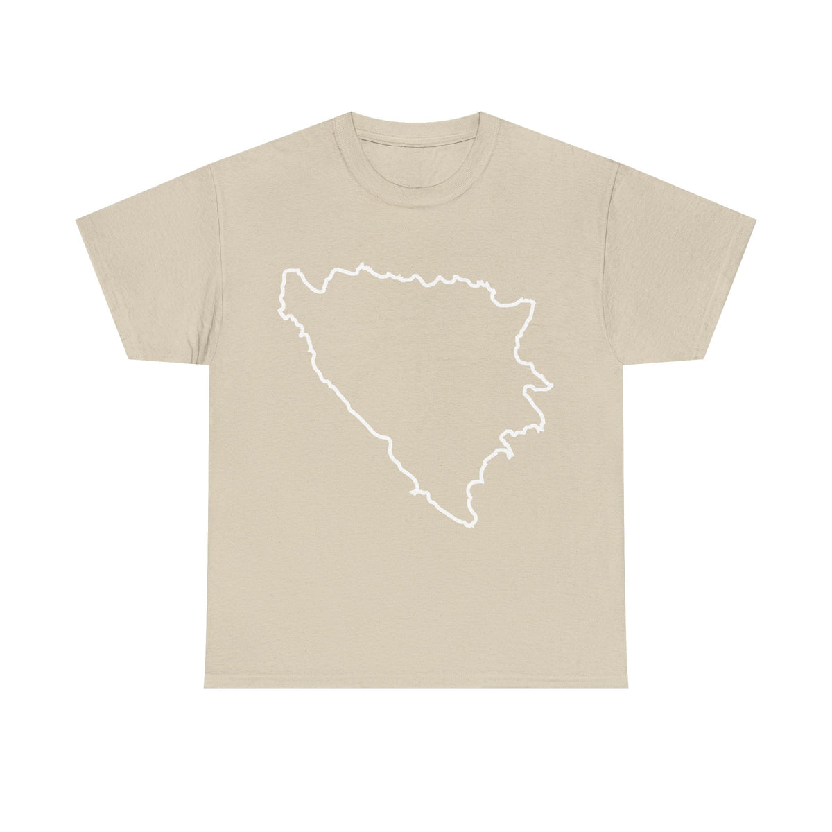 Bosnia Wappen Flagge Stolz Heimat Fußball fan Geschenkidee - Unisex T-Shirt