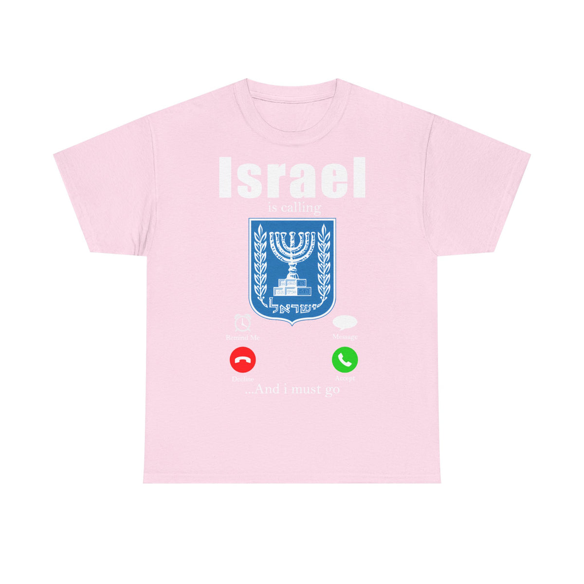 Israel Wappen Flagge Fan Geschenkidee Fashion - Unisex T-Shirt