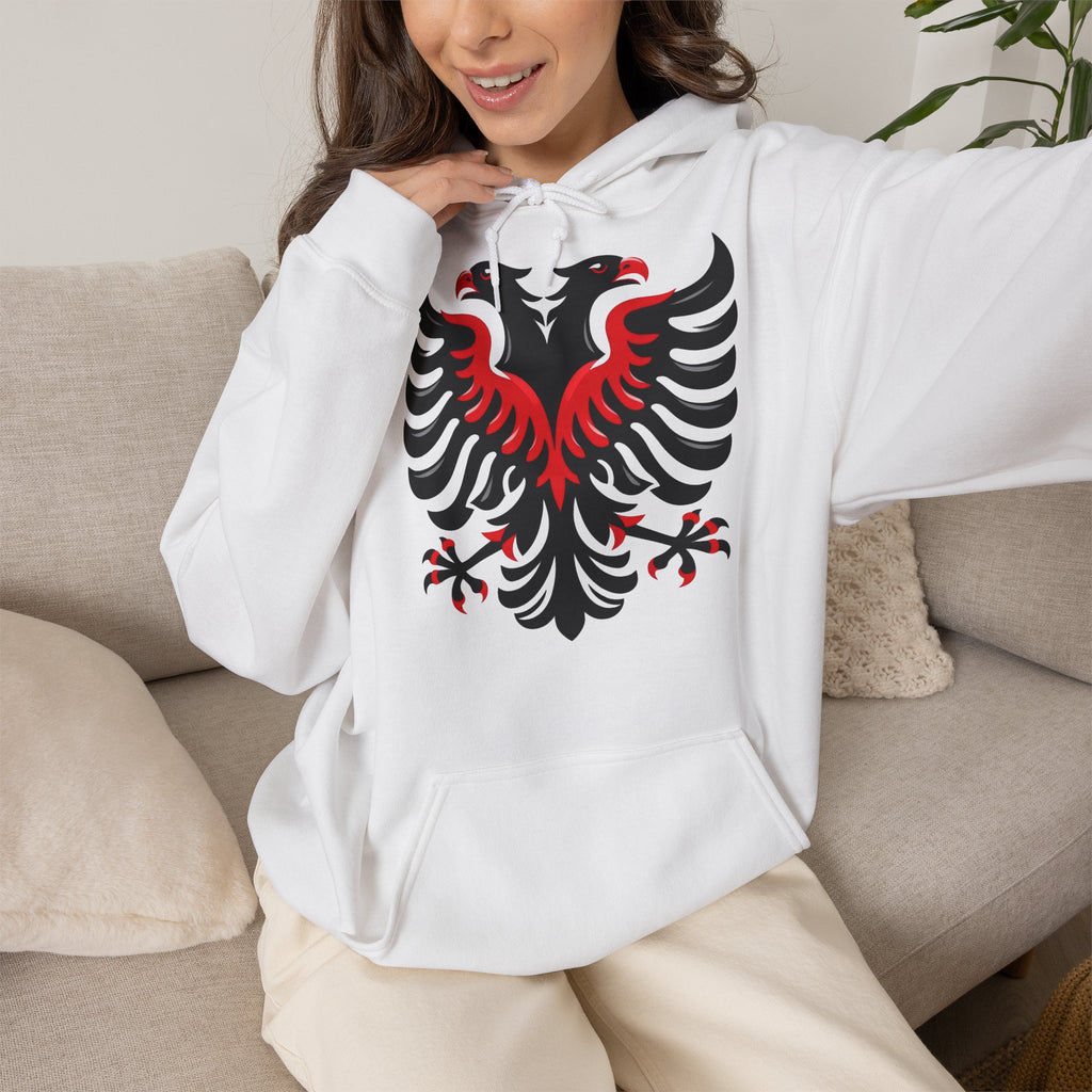 Albania Kosovo Doppeladler Geschenkidee - Unisex Hoodie