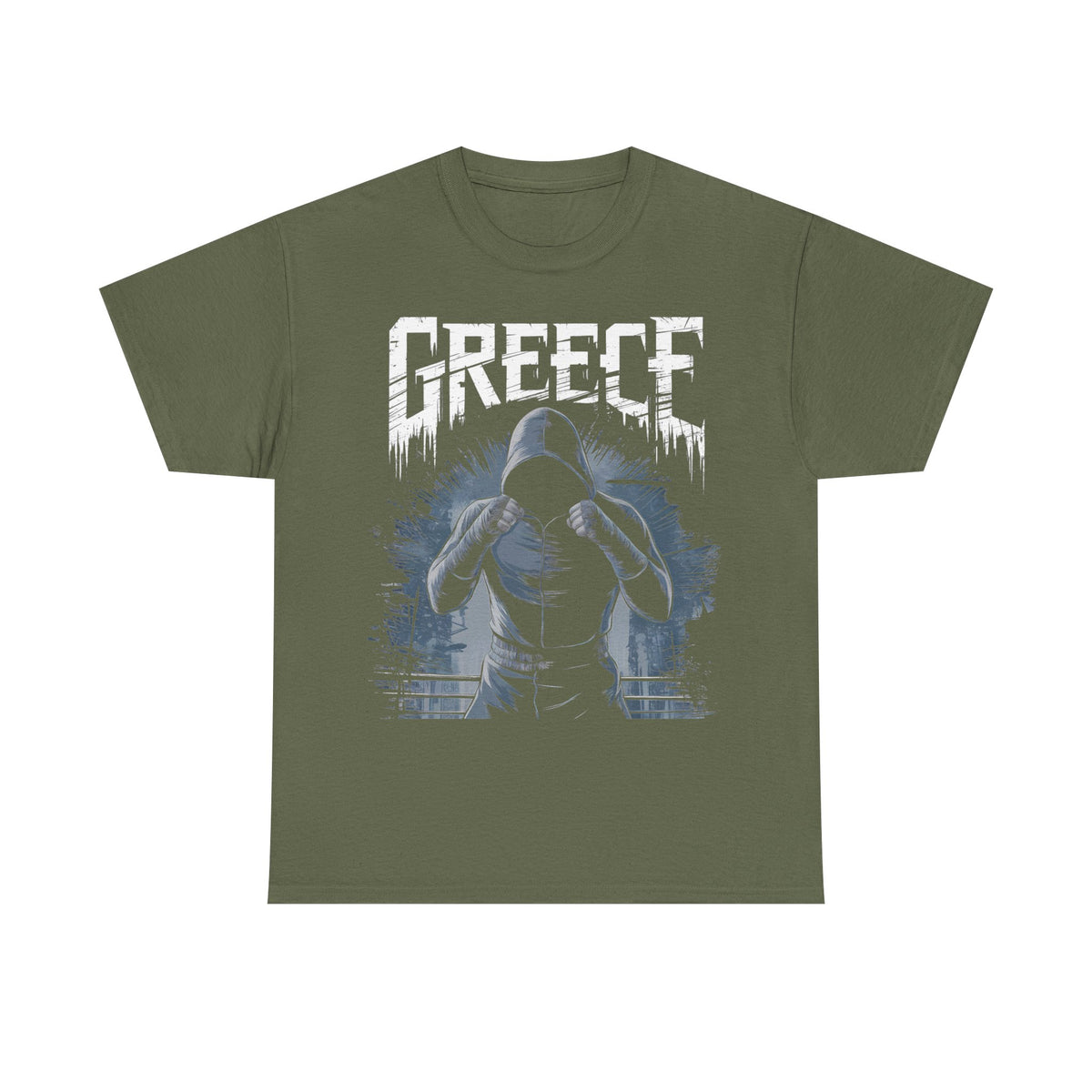 Grecia Grecia hooligan bandera escudo patria fútbol deporte aficionado idea de regalo - camiseta unisex