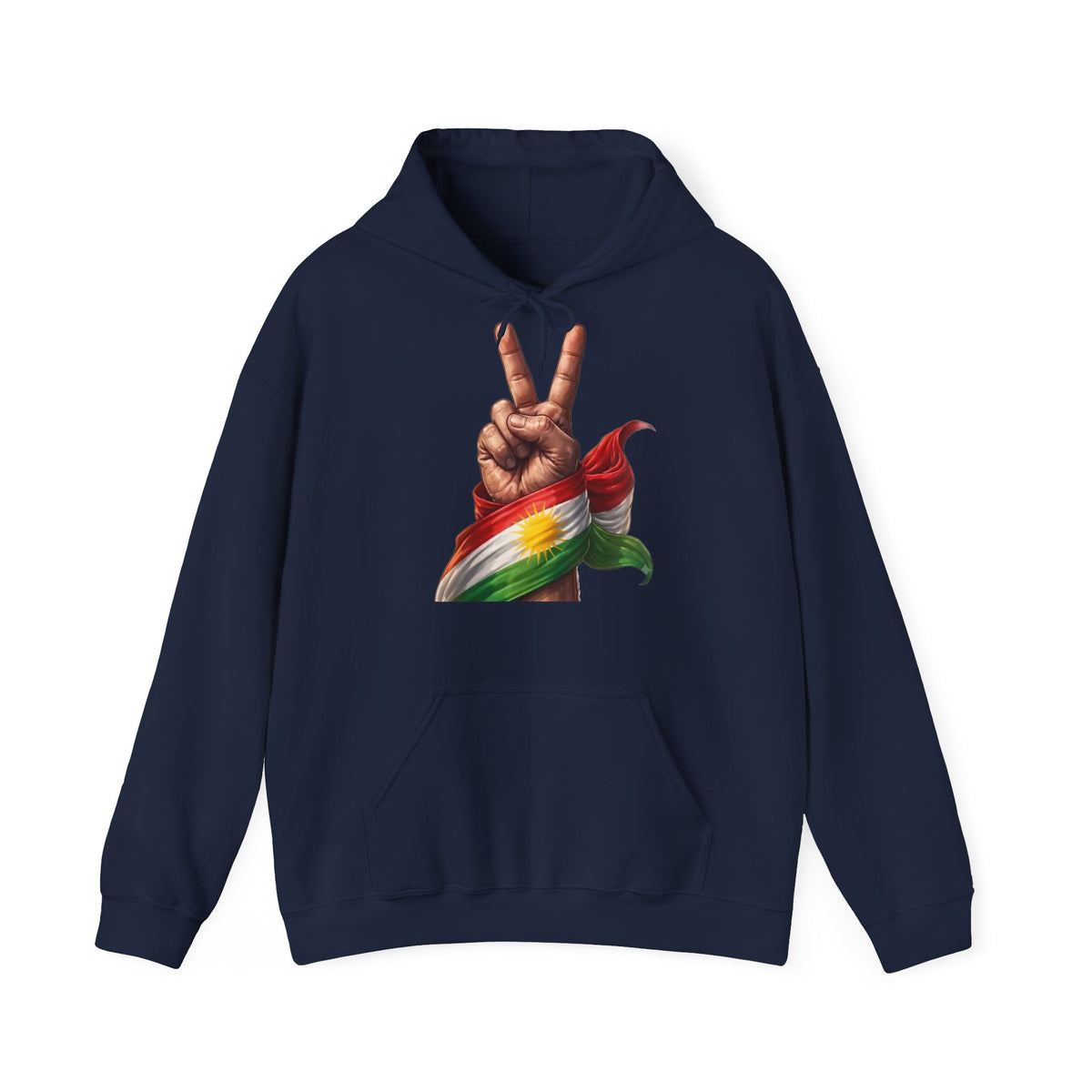 Kurdistan Peace Flagge Geschenkidee - Unisex Hoodie