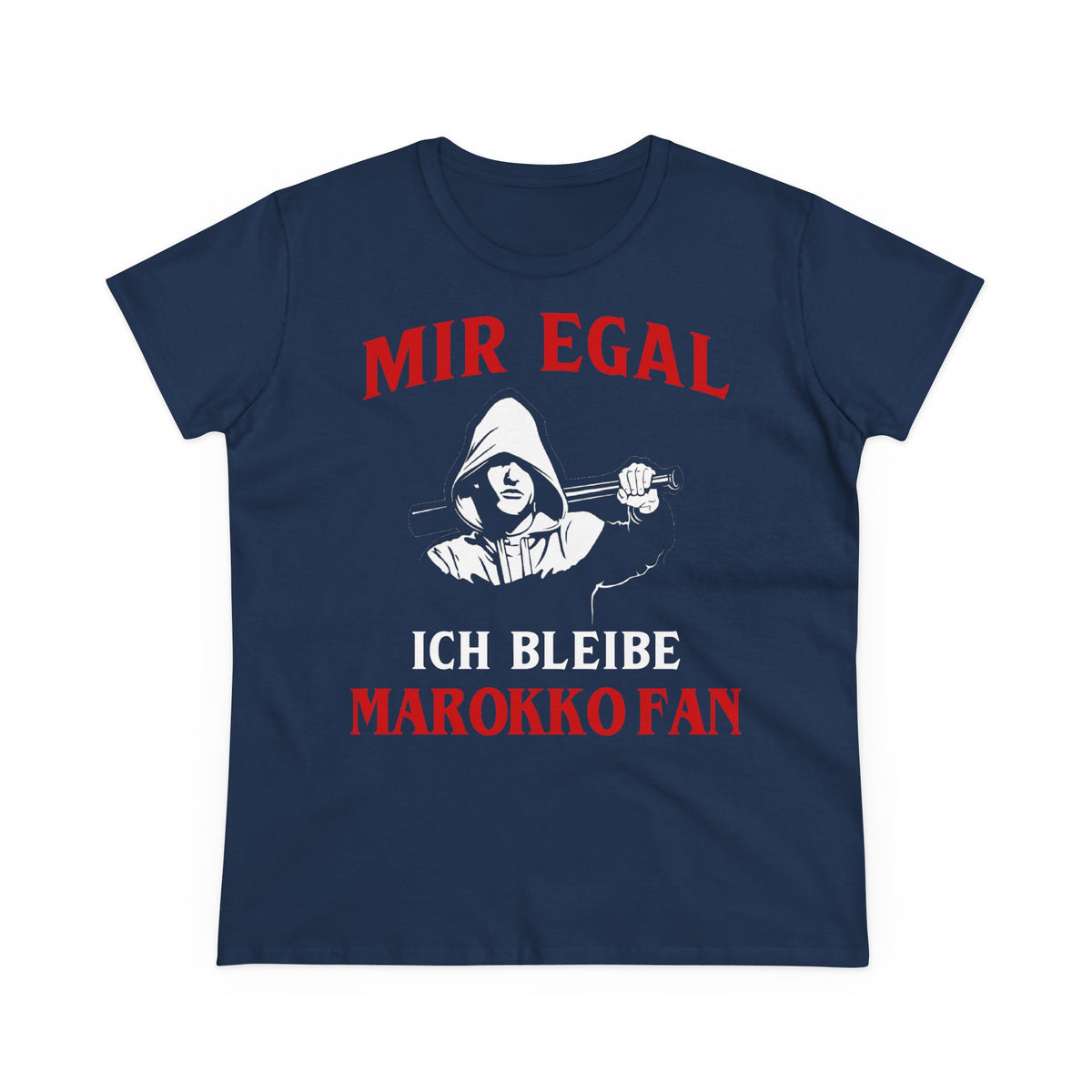 Escudo de Marruecos, bandera de Marruecos, orgullo, aficionada al fútbol y al deporte, idea de regalo - Camiseta para mujer