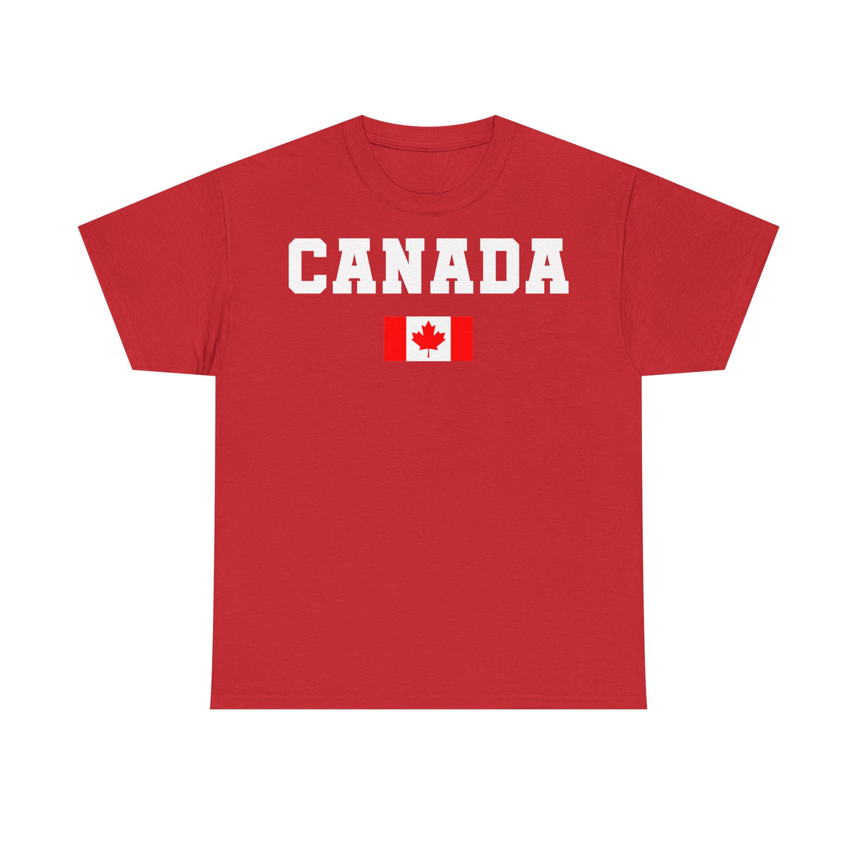 Canada Kanada Wappen Flagge Fan Sport Fußball Geschenkidee - Unisey T-Shirt