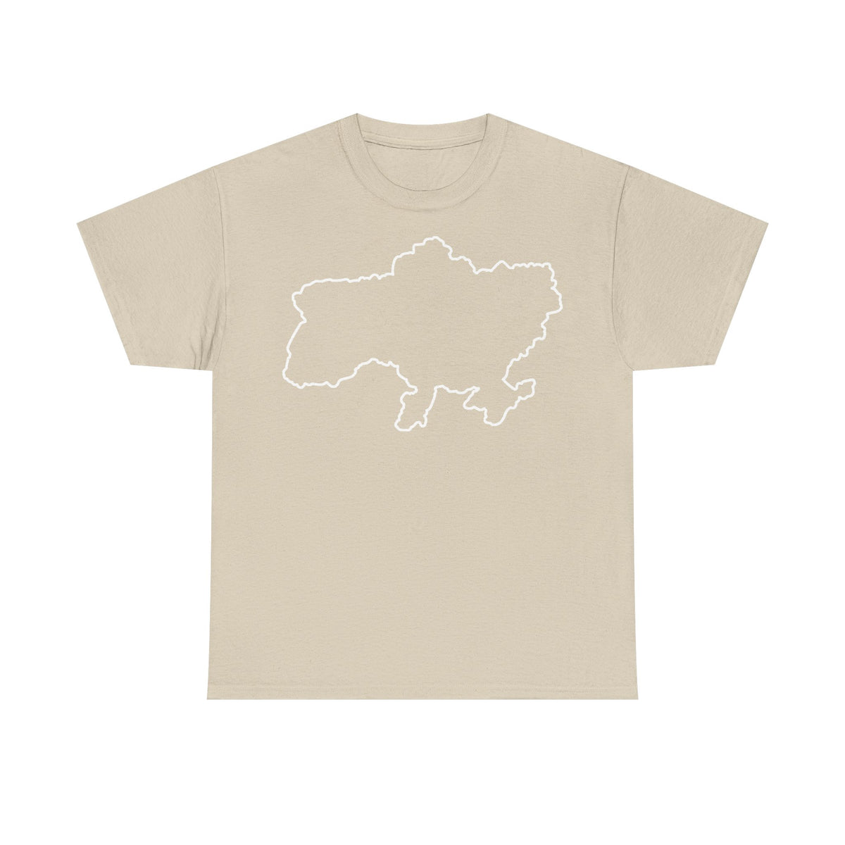 Bandera de Ucrania escudo idea de regalo afición al deporte moda vintage - Camiseta unisex