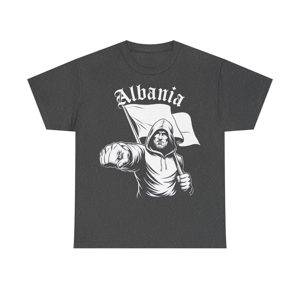 Albania Hooligan Wappen Shqiptar Flagge Adler Fußball Fan Sport - Unisex T Shirt