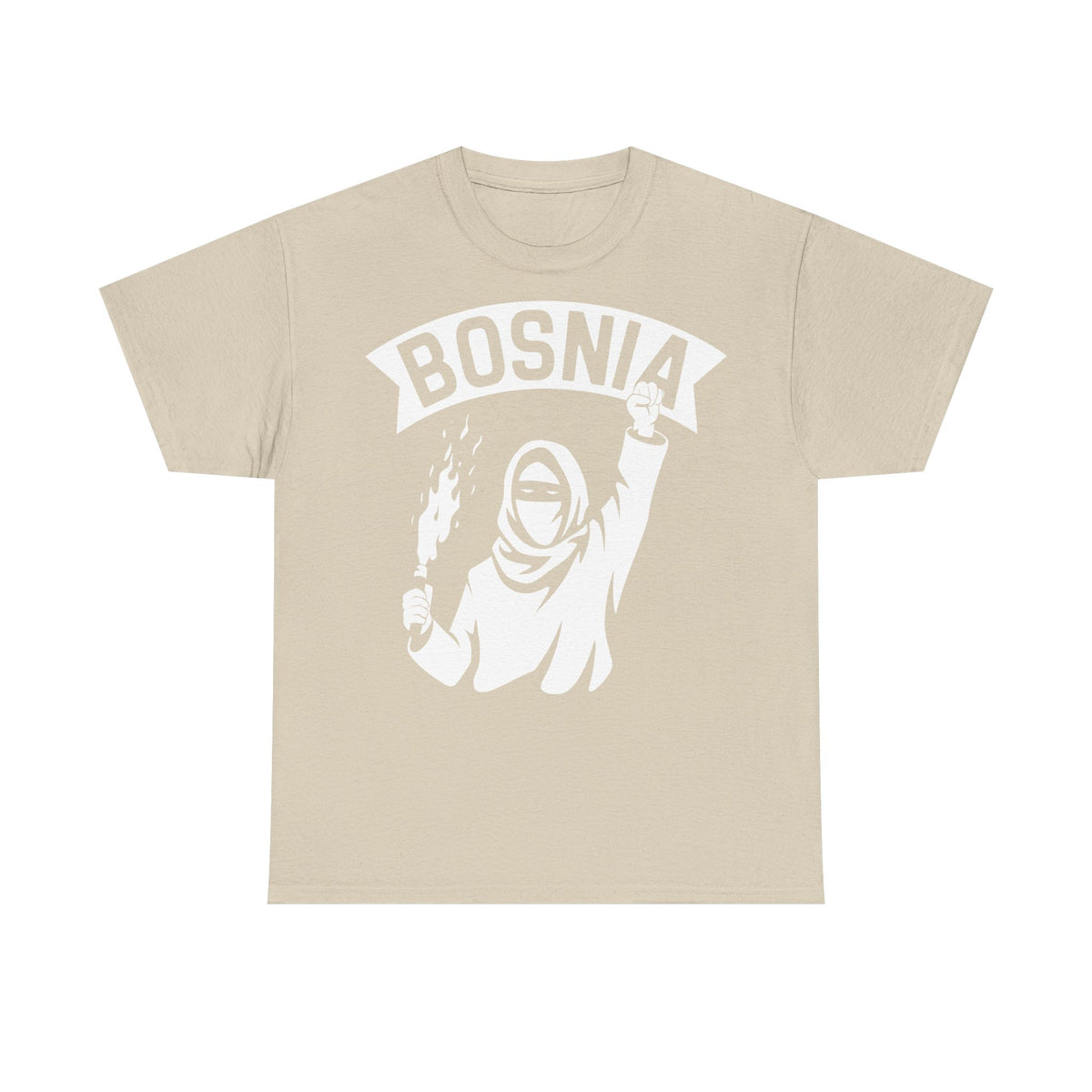 Bosnia escudo bandera orgullo patria aficionado al fútbol idea de regalo - Camiseta unisex