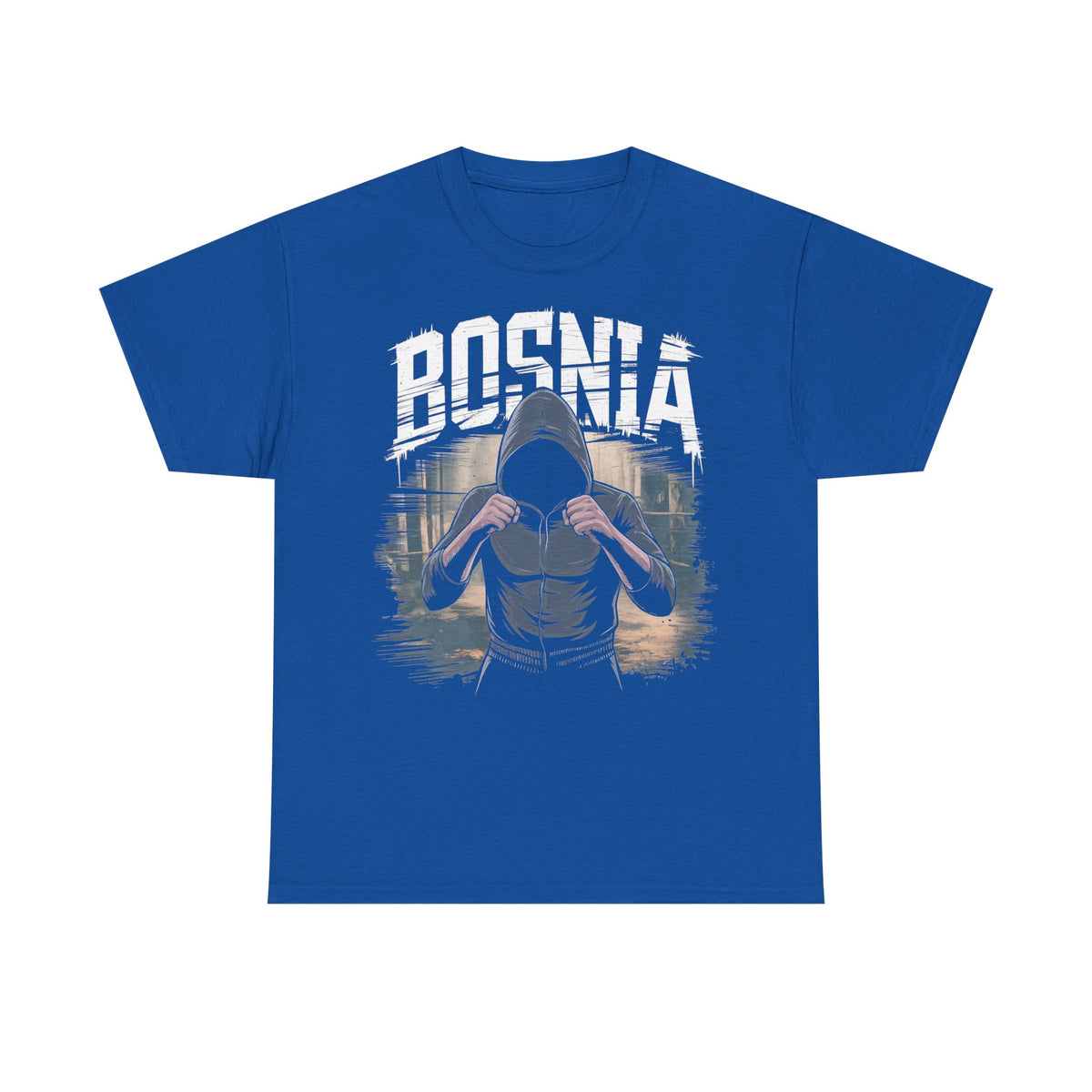 Bosnia escudo bandera orgullo patria aficionado al fútbol idea de regalo - Camiseta unisex