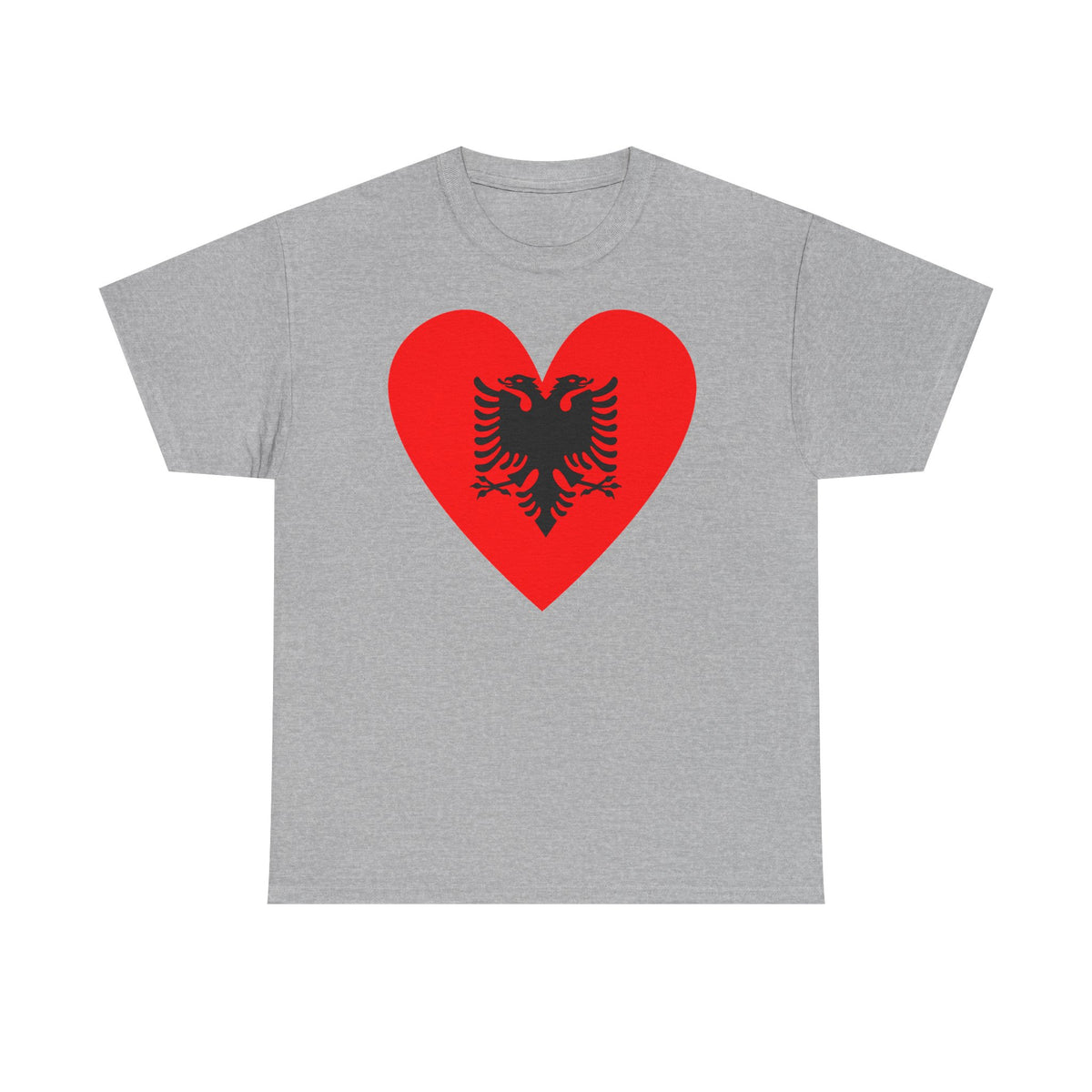 Camiseta unisex de Albania, escudo albanés, bandera, águila, fútbol, aficionado, deporte