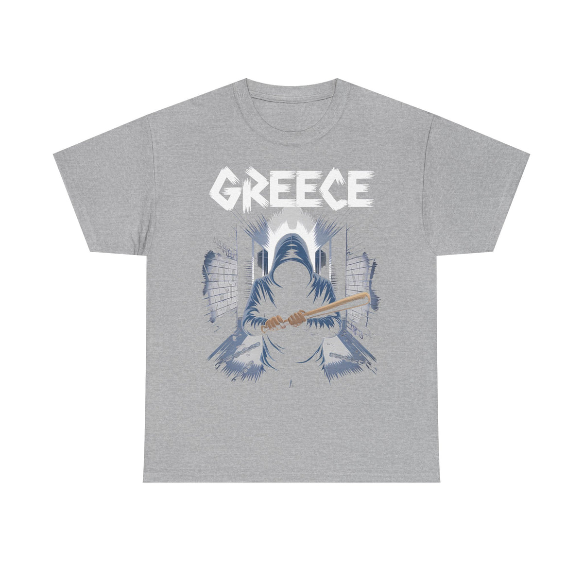 Grecia Grecia hooligan bandera escudo patria fútbol deporte aficionado idea de regalo - camiseta unisex