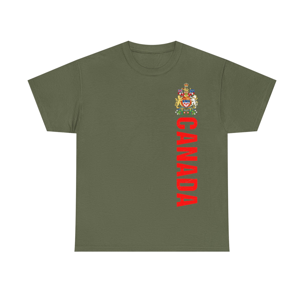 Canada Kanada Wappen Flagge Fan Sport Fußball Geschenkidee - Unisey T-Shirt