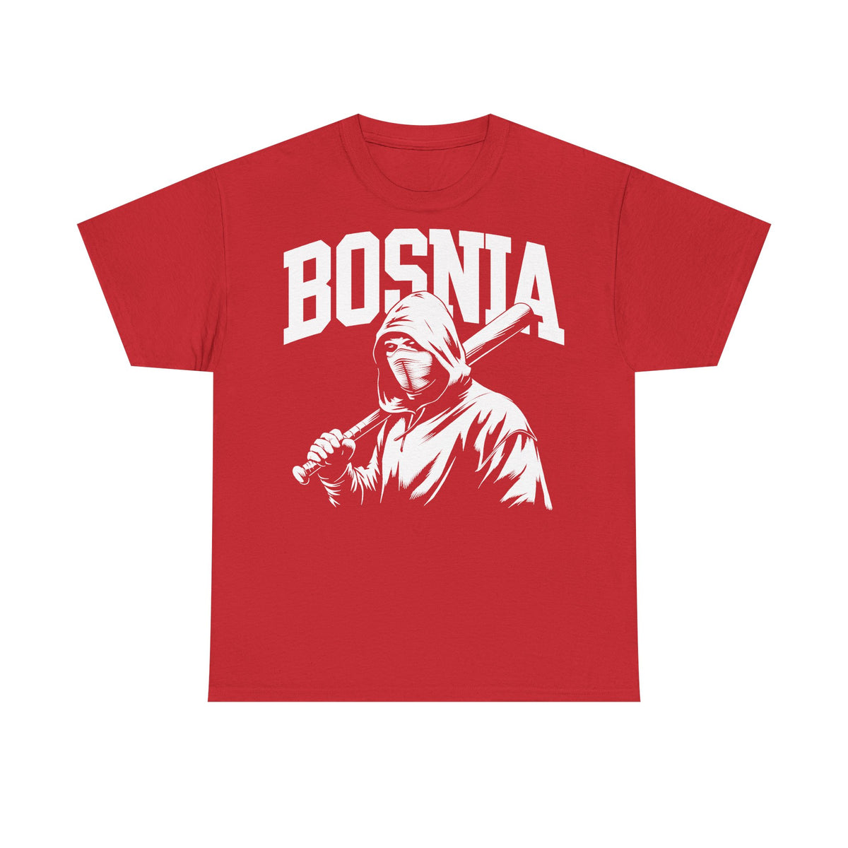 Bosnia escudo bandera orgullo patria aficionado al fútbol idea de regalo - Camiseta unisex
