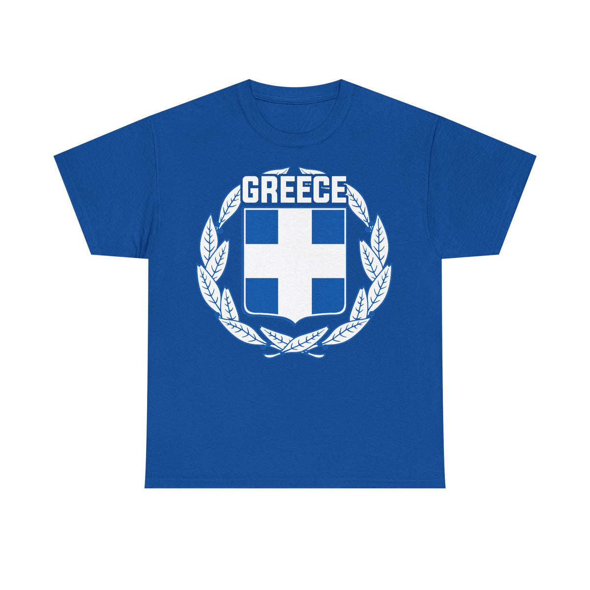 Grecia Grecia Bandera Escudo Patria Fútbol Deporte Aficionado Idea de regalo - Camiseta unisex