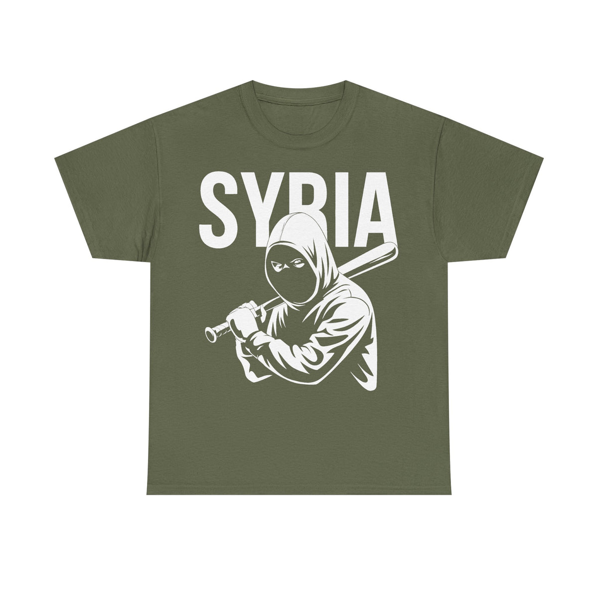 Syria Syrien Hooligan Wappen Flagge Heimat Sport Fußball Fan Geschenkidee - Unisex T-Shirt