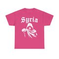 Syria Syrien Hooligan Wappen Flagge Heimat Sport Fußball Fan Geschenkidee - Unisex T-Shirt