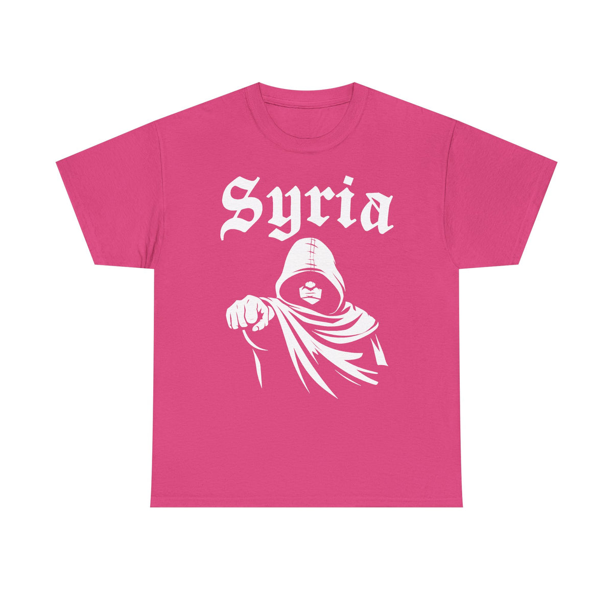 Syria Syrien Hooligan Wappen Flagge Heimat Sport Fußball Fan Geschenkidee - Unisex T-Shirt