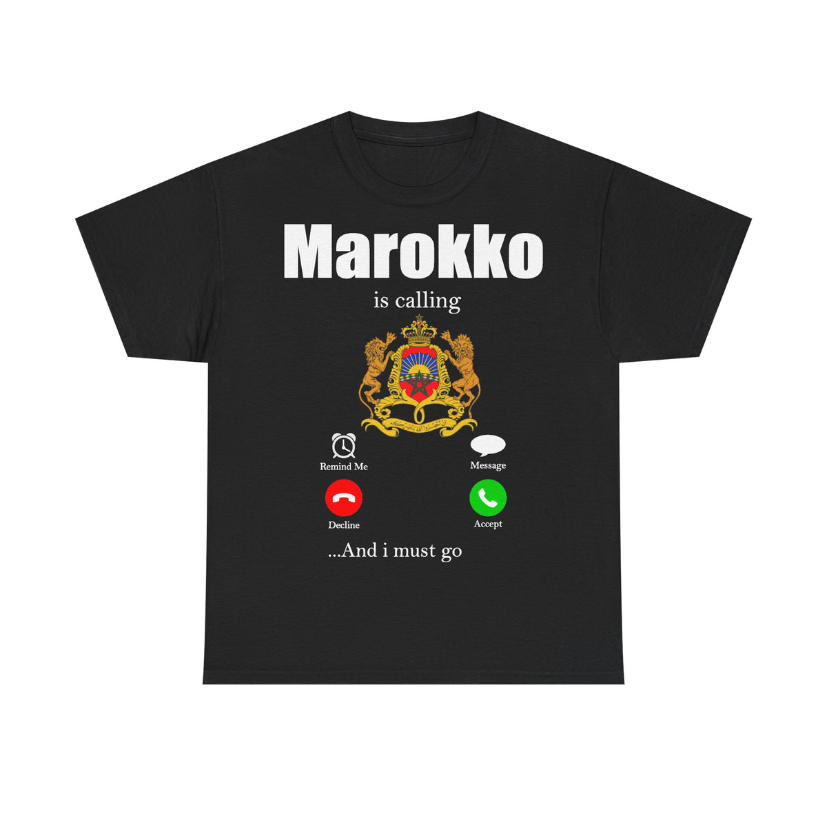 Marruecos Escudo Morocco Bandera Orgullo Fútbol Fan Deporte FIdea de regalo - Camiseta unisex