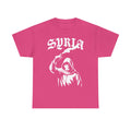 Syria Syrien Hooligan Wappen Flagge Heimat Sport Fußball Fan Geschenkidee - Unisex T-Shirt