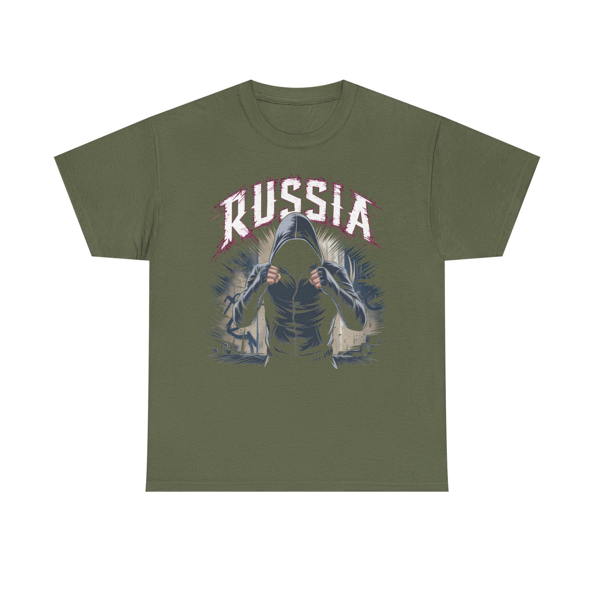 Rusia Rusia Hooligan Moscú Águila Bandera Escudo Regalo Deporte Aficionado Moda - Camiseta unisex