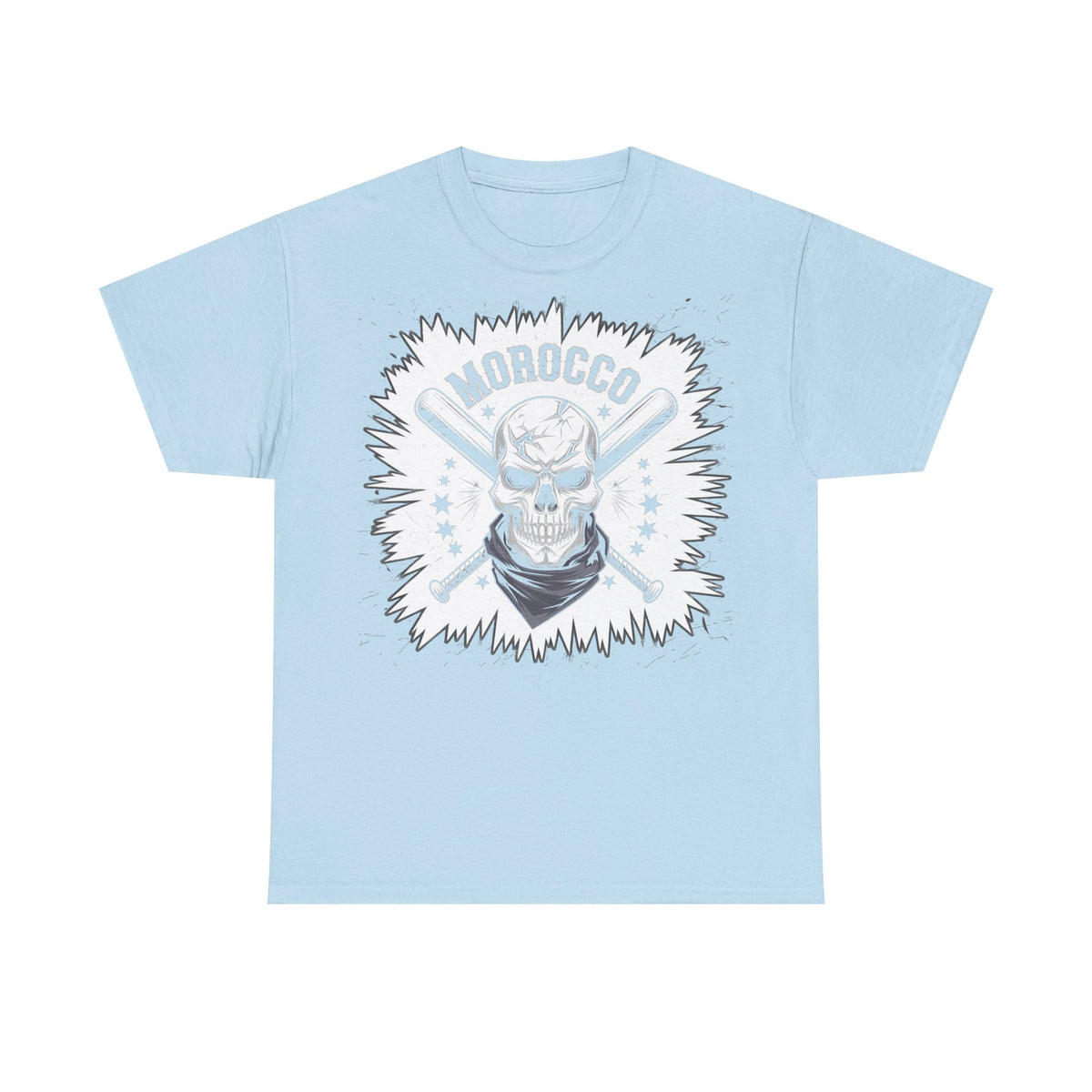 Escudo de hooligan de Marruecos Bandera de Marruecos Fútbol Aficionado Deporte Idea de regalo - Camiseta unisex