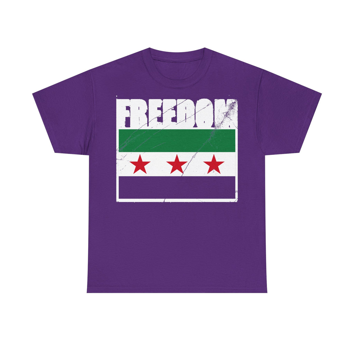 Syria Syrien Wappen Flagge Heimat Sport Fan Geschenkidee - Unisex T-Shirt