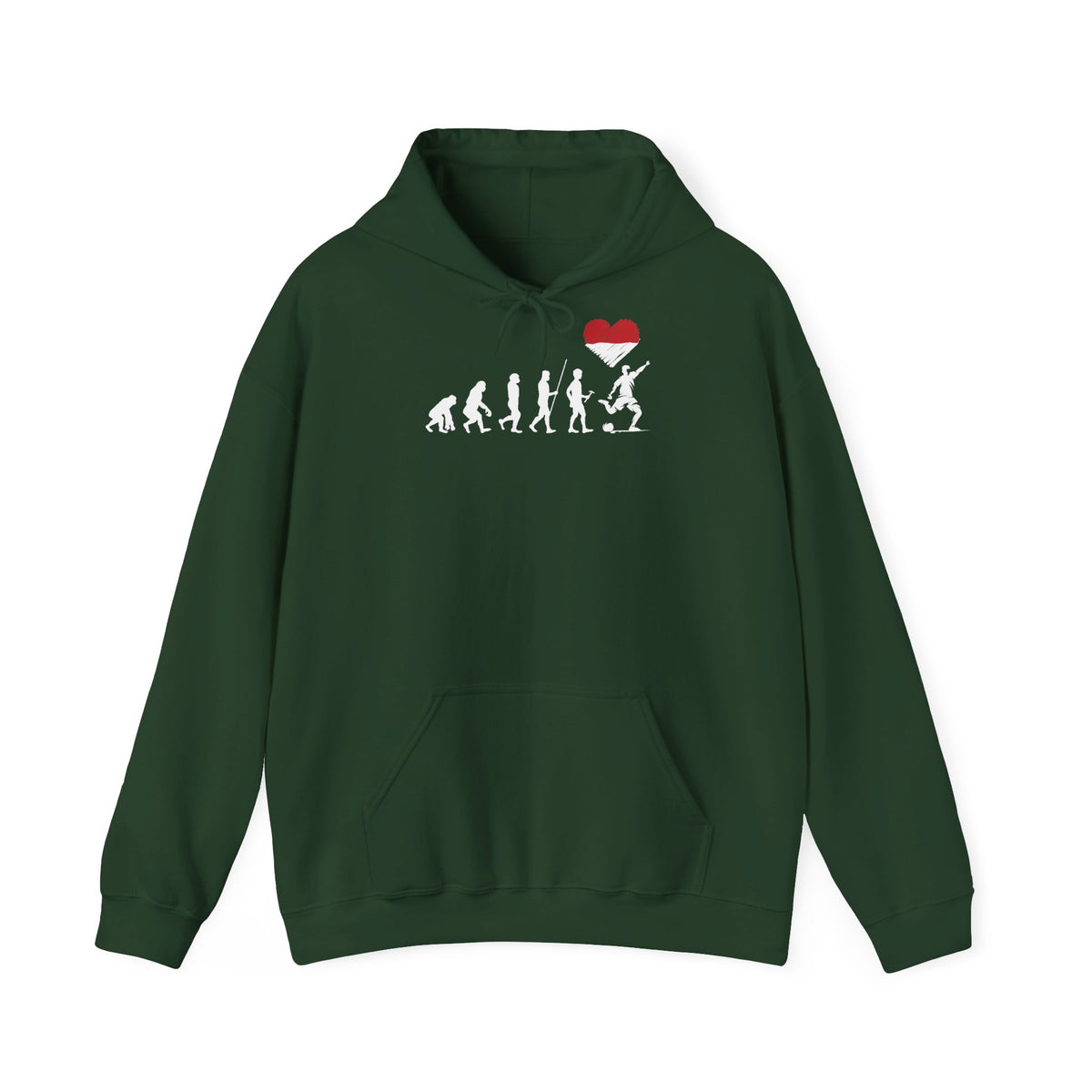 Stemma del Marocco Bandiera del Marocco Orgoglio Tifoso di calcio Sport Idea regalo - Felpa con cappuccio unisex