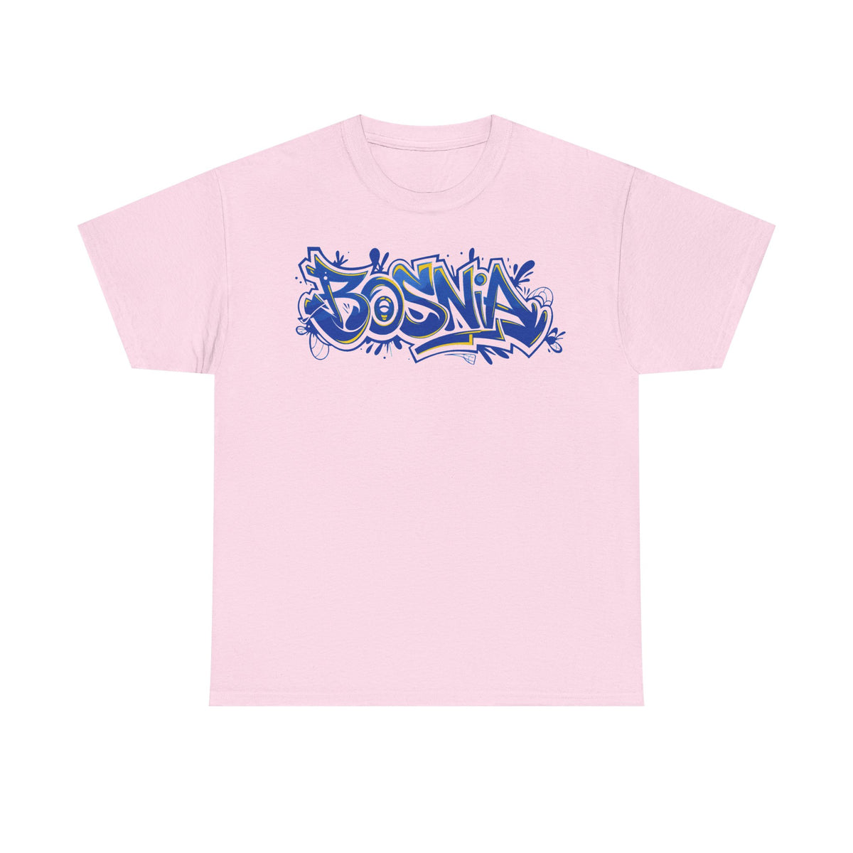 Bosnia escudo bandera orgullo patria aficionado al fútbol idea de regalo - Camiseta unisex