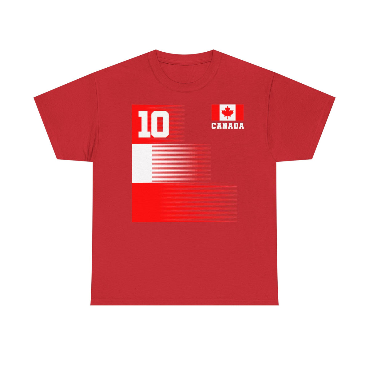 Canada Kanada Wappen Flagge Fan Sport Fußball Geschenkidee - Unisey T-Shirt