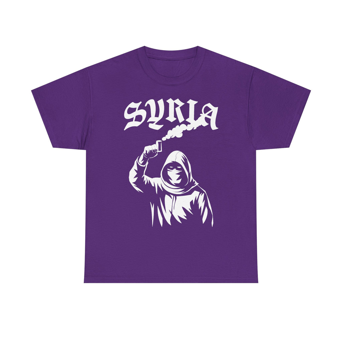 Syria Syrien Hooligan Wappen Flagge Heimat Sport Fußball Fan Geschenkidee - Unisex T-Shirt
