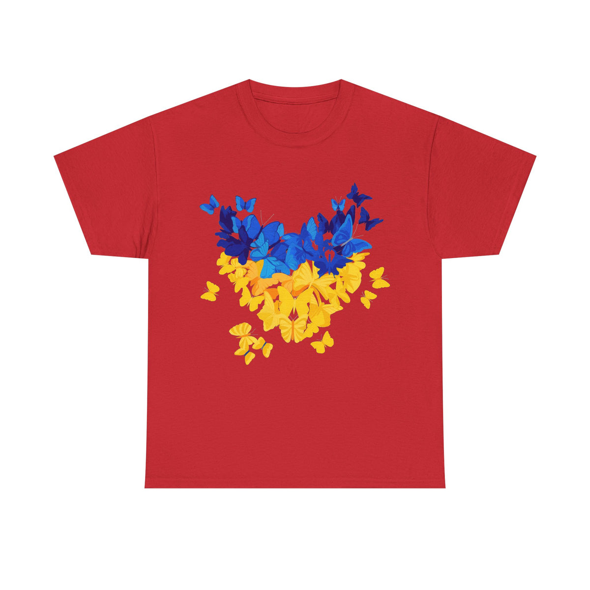 Bandera de Ucrania escudo idea de regalo afición al deporte moda vintage - Camiseta unisex