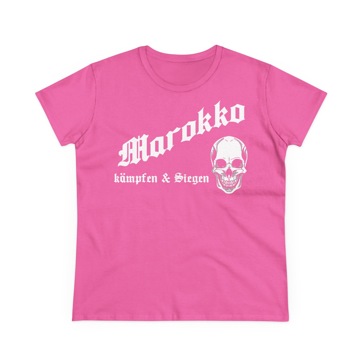 Escudo de Marruecos, bandera de Marruecos, orgullo, aficionada al fútbol y al deporte, idea de regalo - Camiseta para mujer