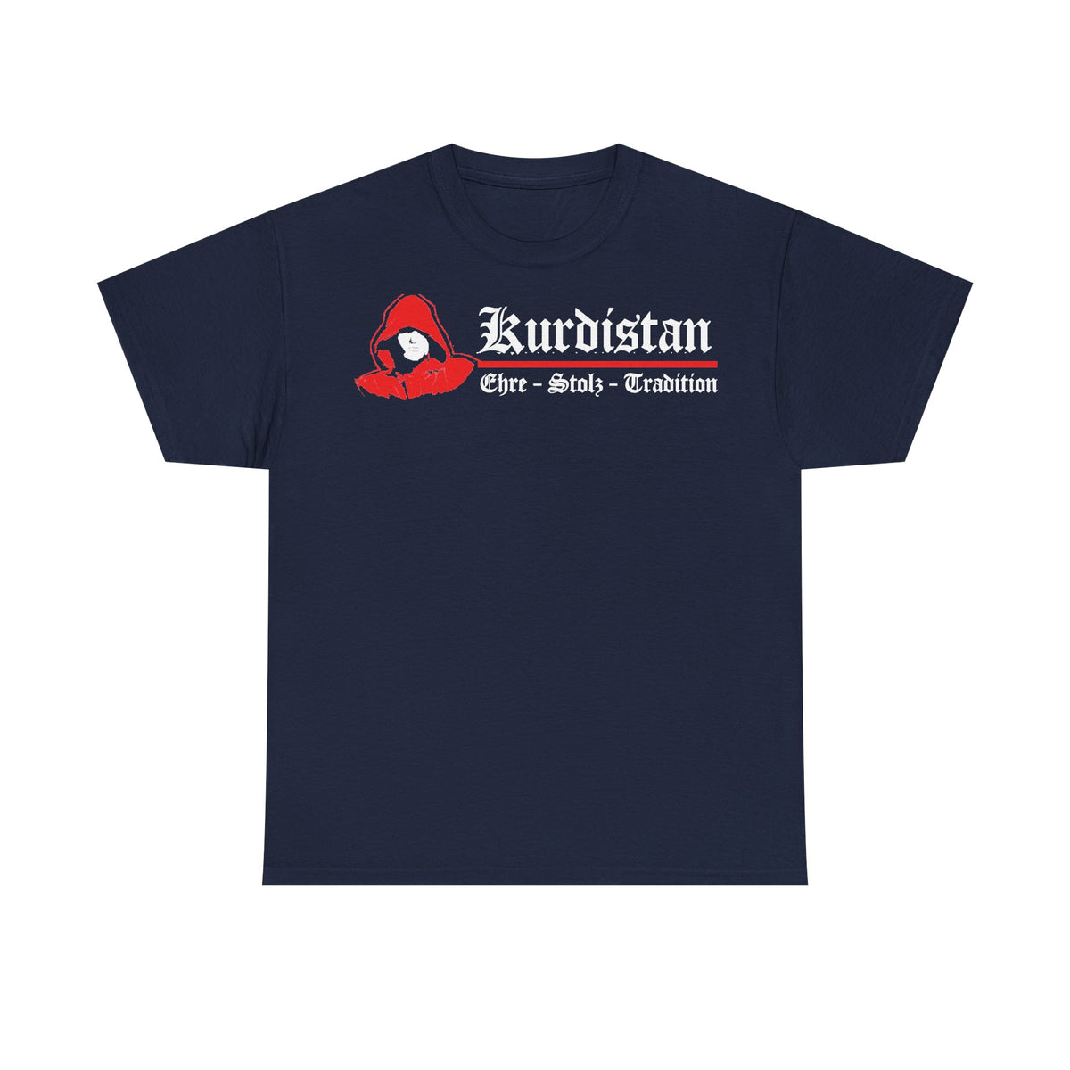 Kurdistán Azadi Escudo Bandera Patria Newroz Regalo - Camiseta unisex