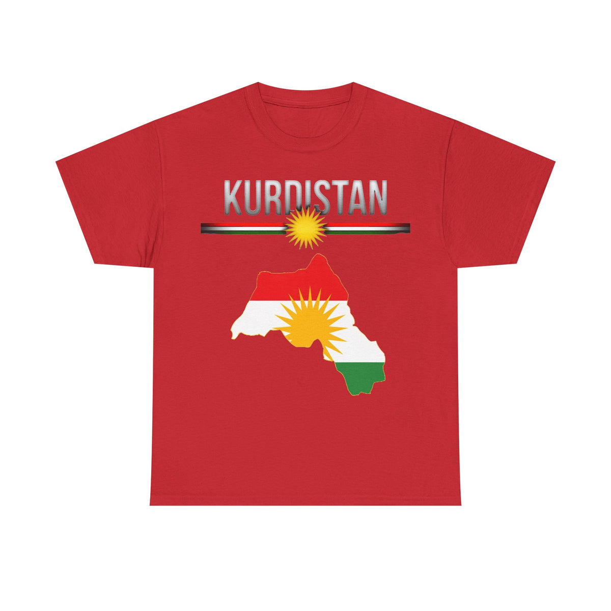 Kurdistan Pride Flagge Azadi Newroz - Unisex T-shirt