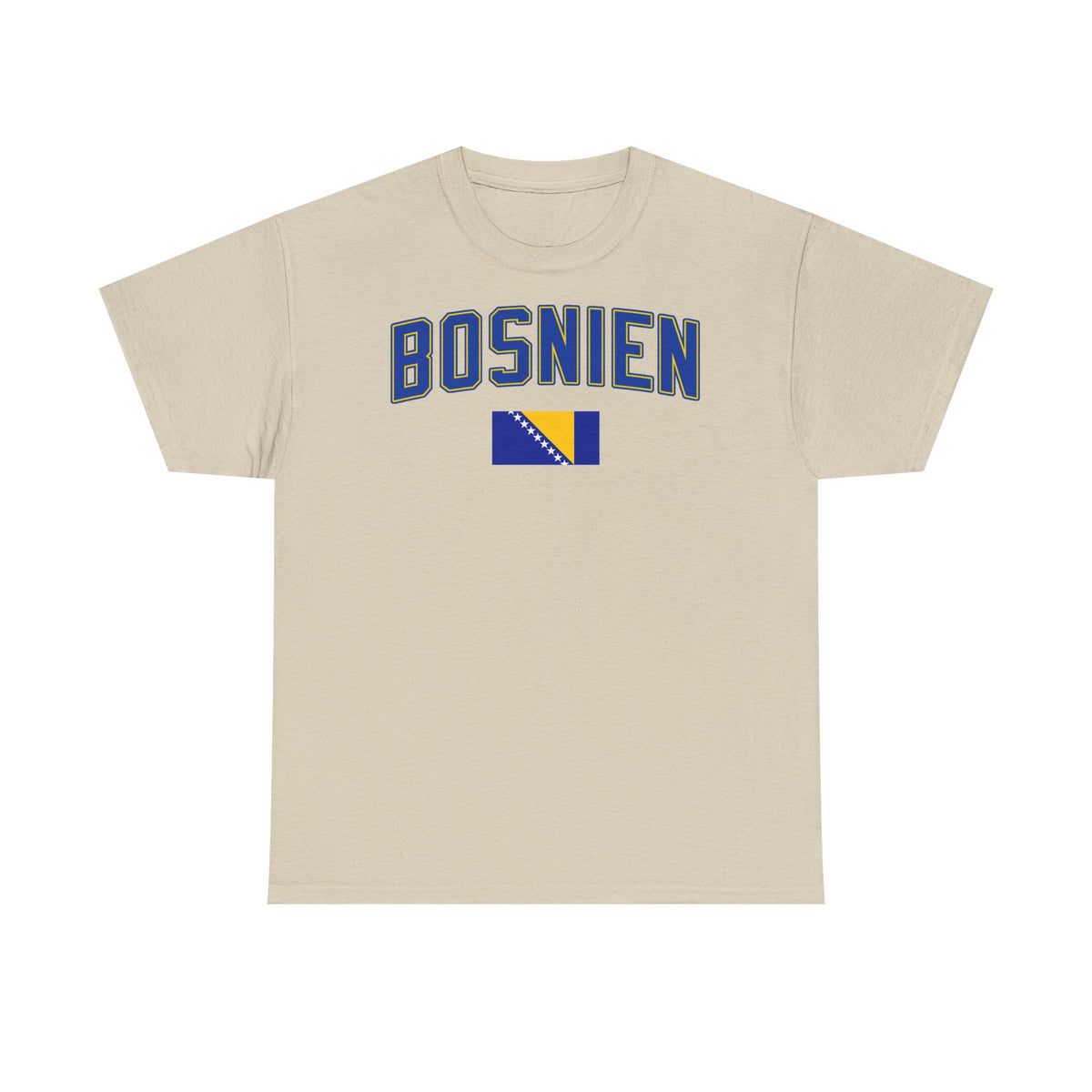 Bosnia Wappen Flagge Stolz Heimat Fußball fan Geschenkidee - Unisex T-Shirt