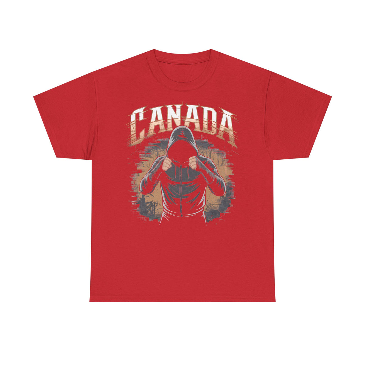 Canada Kanada Hooligan Wappen Flagge Fan Sport Fußball Geschenkidee - Unisey T-Shirt