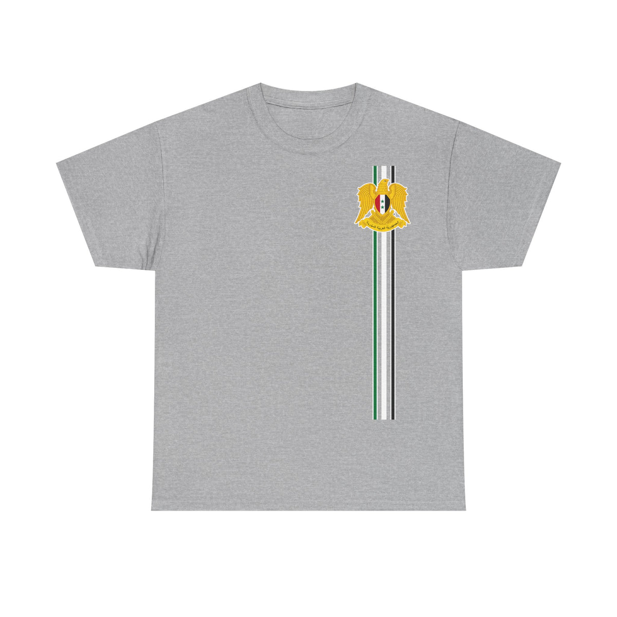 Syria Syrien Wappen Flagge Heimat Sport Fan Geschenkidee - Unisex T-Shirt