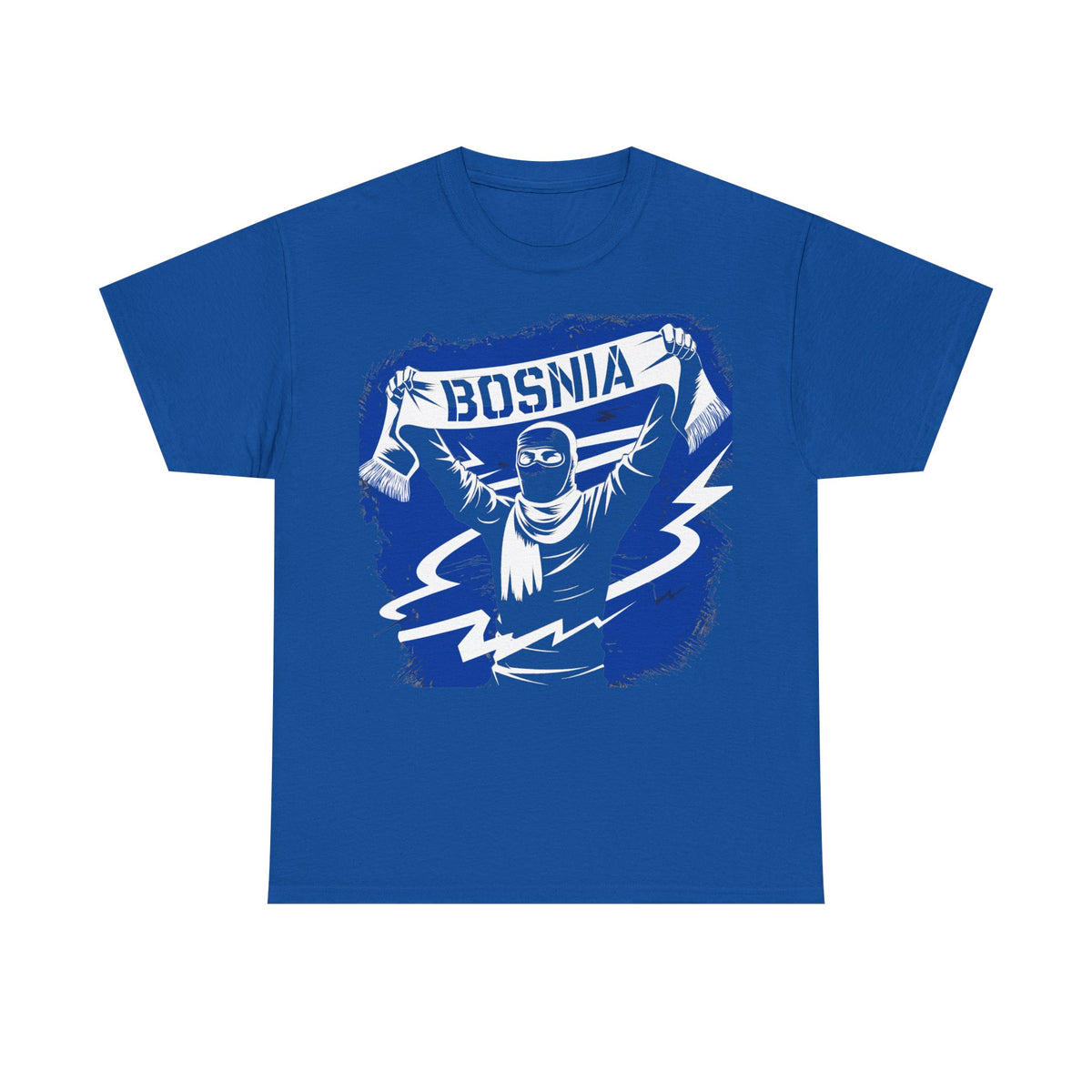 Bosnia escudo bandera orgullo patria aficionado al fútbol idea de regalo - Camiseta unisex
