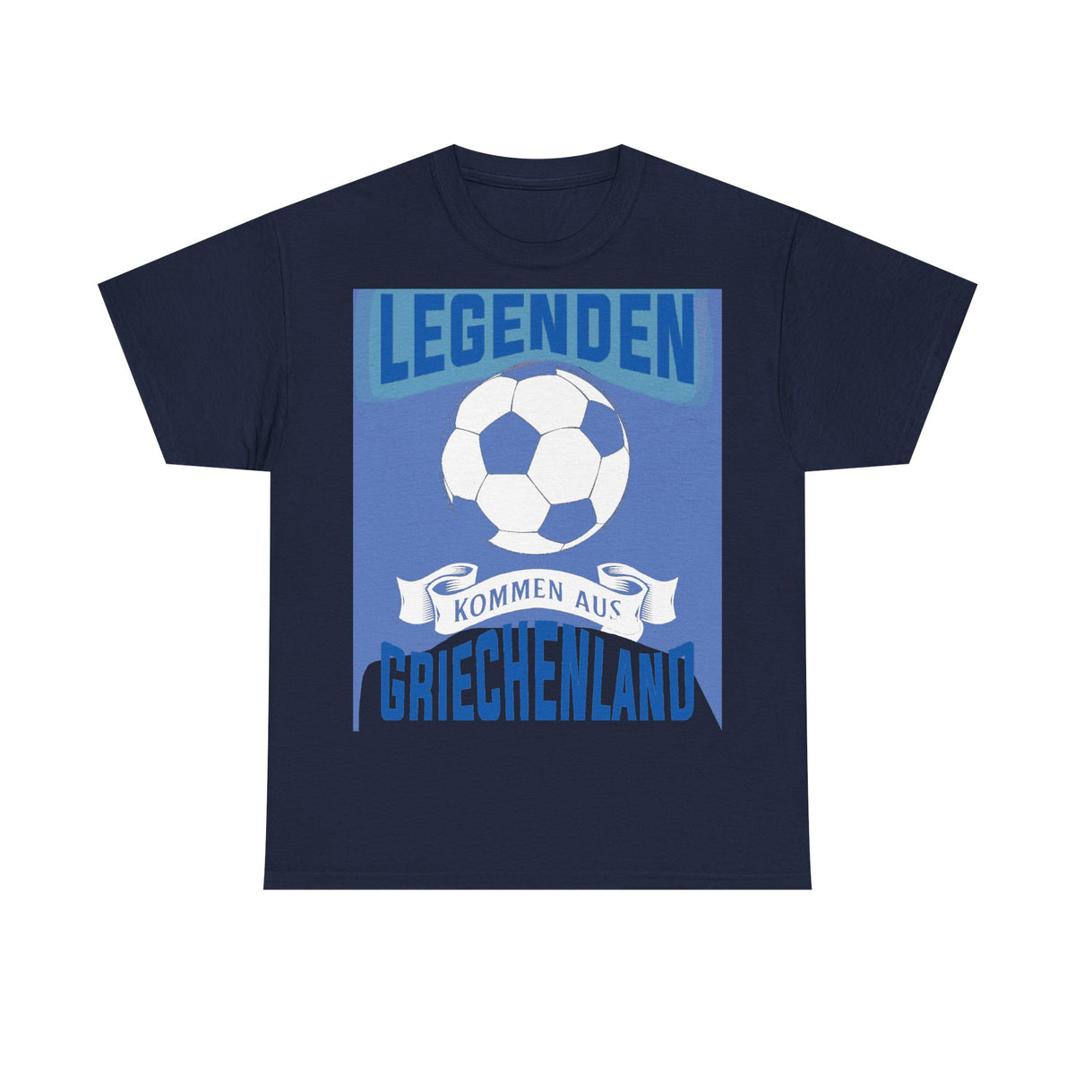 Grecia Grecia Bandera Escudo Patria Fútbol Deporte Aficionado Idea de regalo - Camiseta unisex