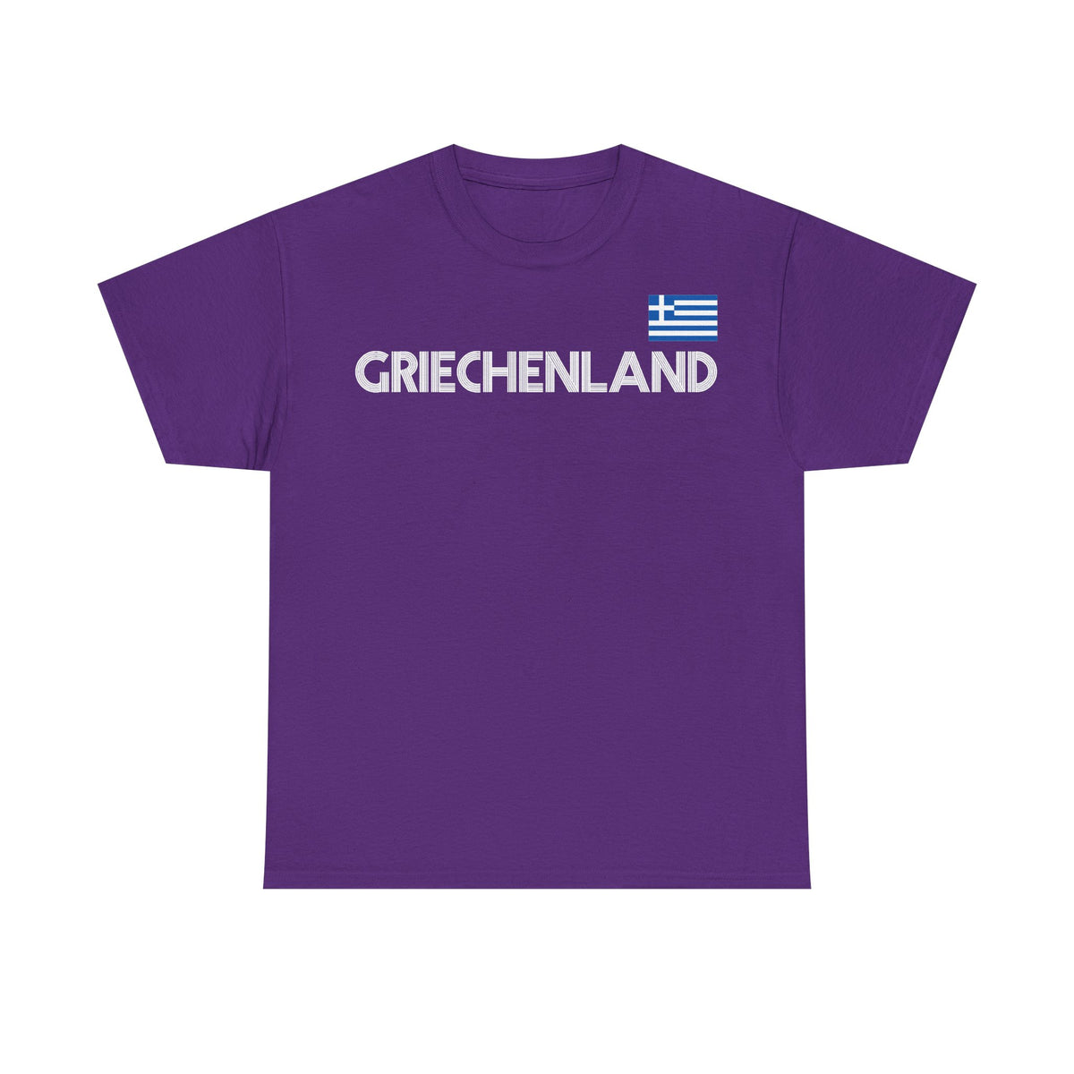 Grecia Grecia Bandera Escudo Patria Fútbol Deporte Aficionado Idea de regalo - Camiseta unisex