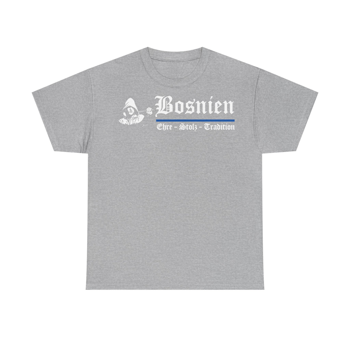 Bosnia Wappen Flagge Stolz Heimat Fußball fan Geschenkidee - Unisex T-Shirt