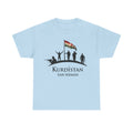 Kurdistan Yan Neman Flagge - Unisex T-Shirt