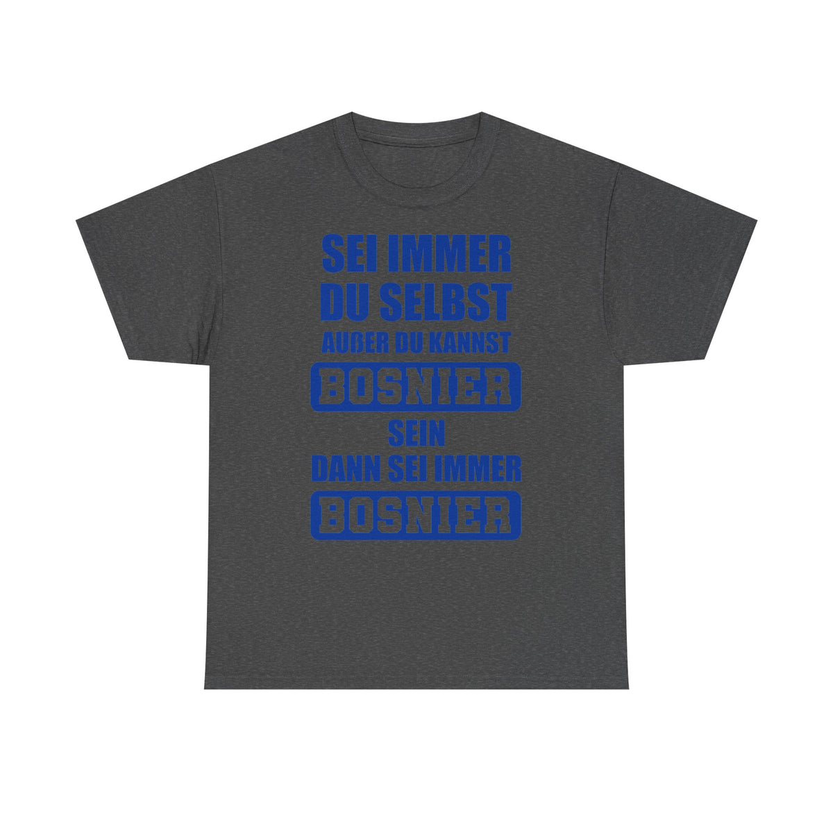 Bosnia Wappen Flagge Stolz Heimat Fußball fan Geschenkidee - Unisex T-Shirt