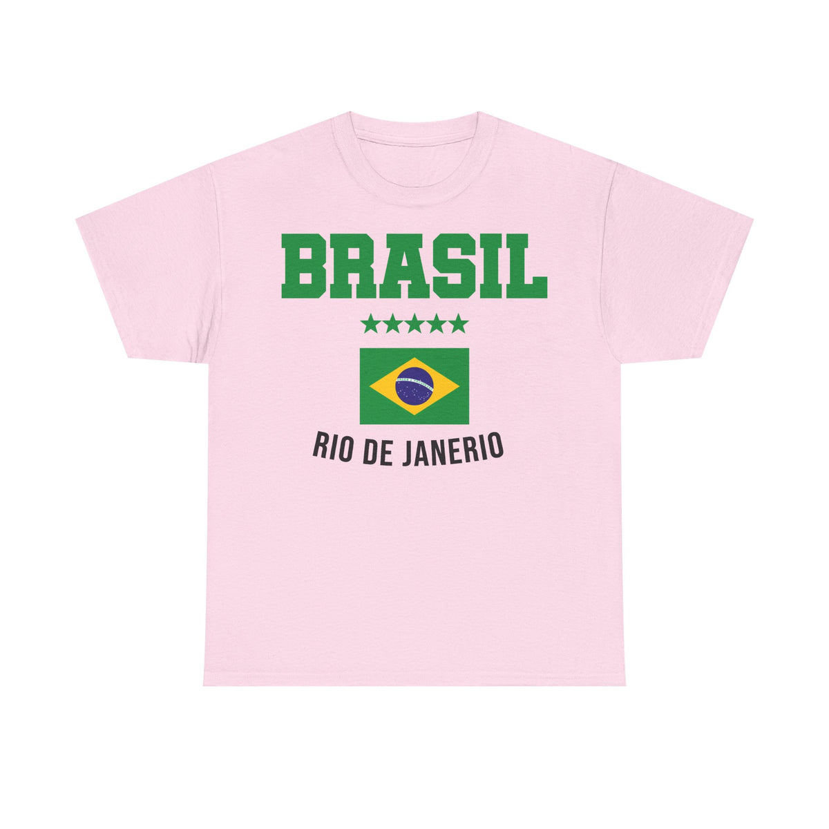 Brazil Brasilien Wappen Flagge Sport Fan Fußball Geschenkidee - Unisex T-Shirt
